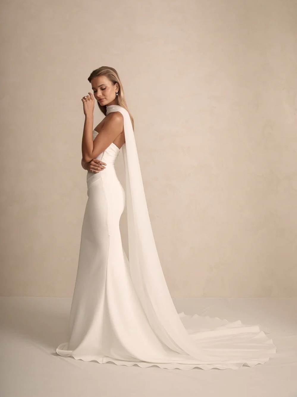 Made With Love Bridal Chiffon Scarf